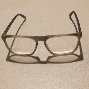 Warby Parker Moore glasses in sandalwood matte